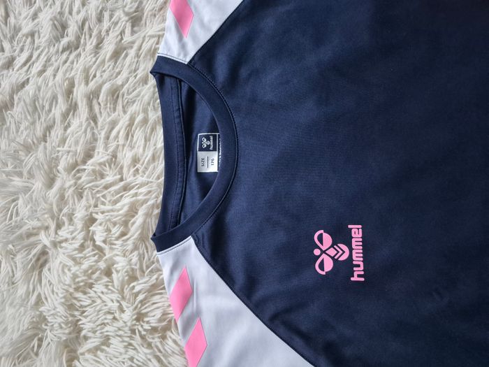 Tee Shirt Hummel bleu marine - Taille S - Très bon état - photo numéro 5