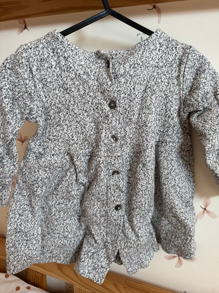 Lot de 4 blouses / chemises manches longues automne hiver bébé fille - photo numéro 9