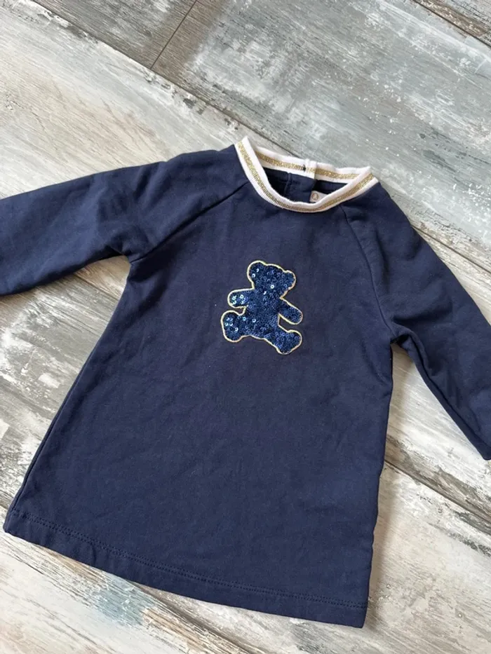 Robe bleu