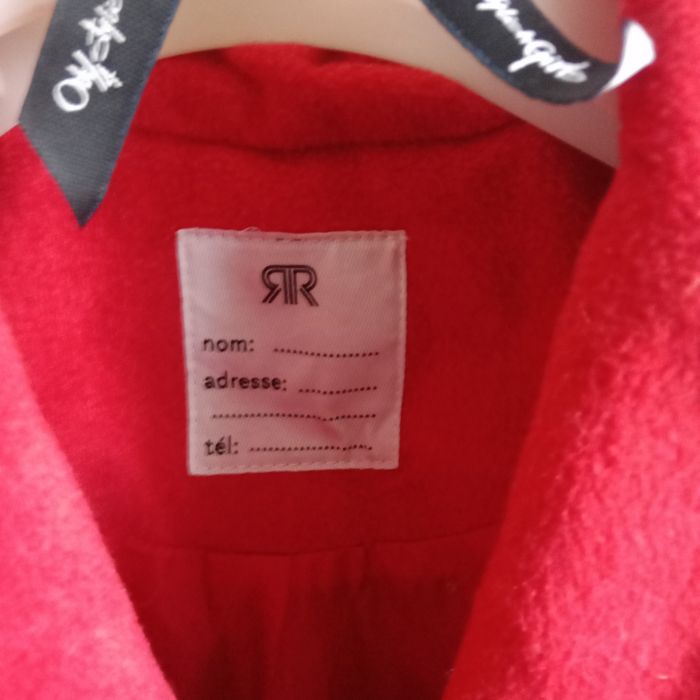 Manteau rouge 5 ans - photo numéro 2