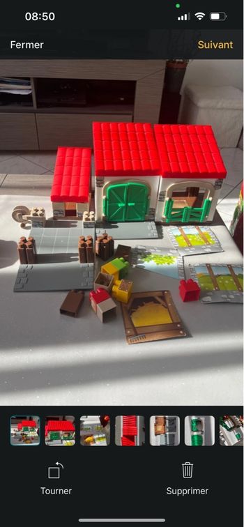 Lot de briques Ecoiffier la  ferme