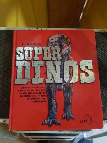 Livre super dinos larousse