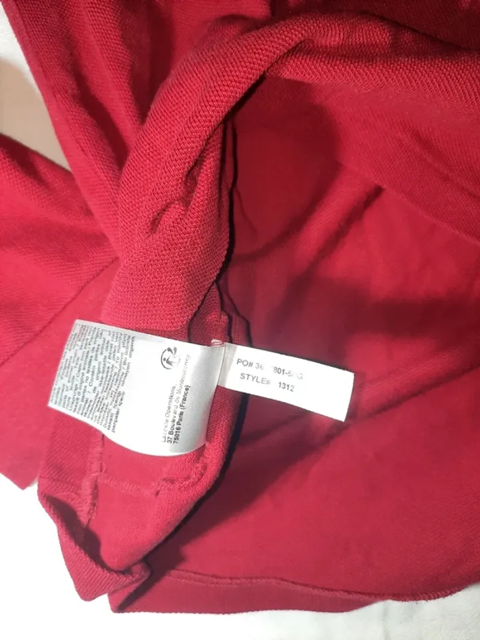 Polo t short à manches longues lacoste - photo numéro 8
