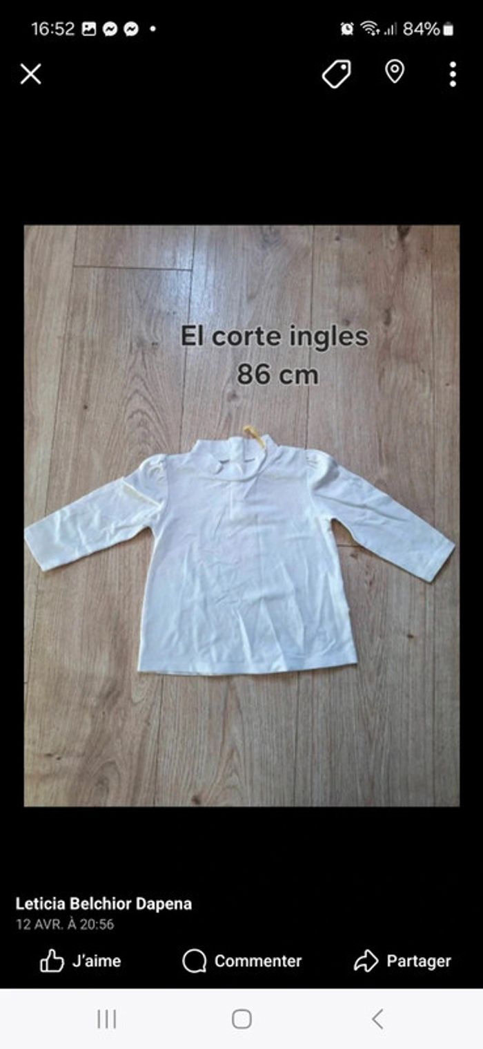 Sous pull neuf mixte