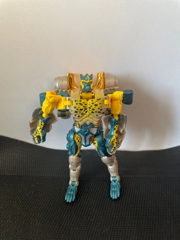 Transformers figurine robot panthère Beast Wars Cheetor deluxe transmetals Kenner 1997 vintage. - photo numéro 2