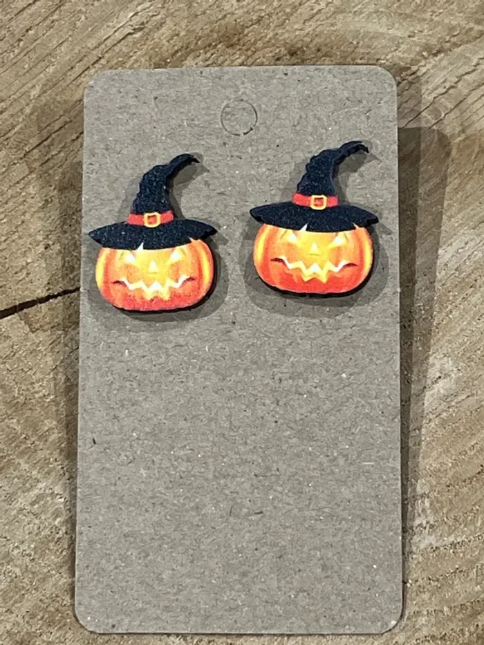 Boucle d’oreille Halloween
