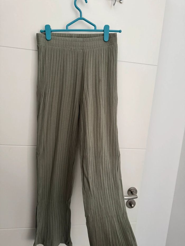 Ensemble pyjama côtelé vert KIABI - photo numéro 5