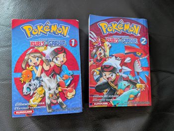 Lot 2 tomes Manga Rubis et Saphir