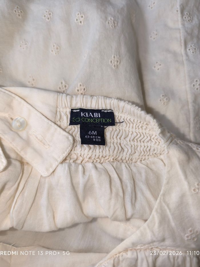 Robe 6 mois Kiabi - photo numéro 2