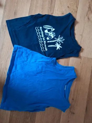 Lot de 2 débardeurs garçon 3ans