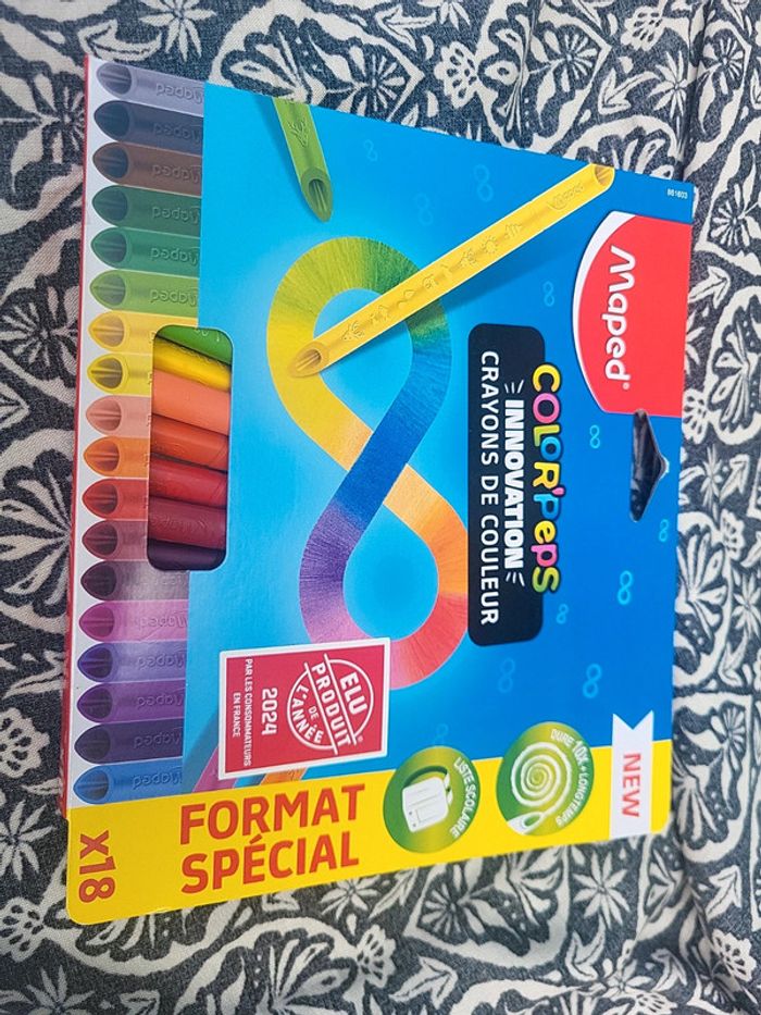 Crayon couleur peps infinity maped