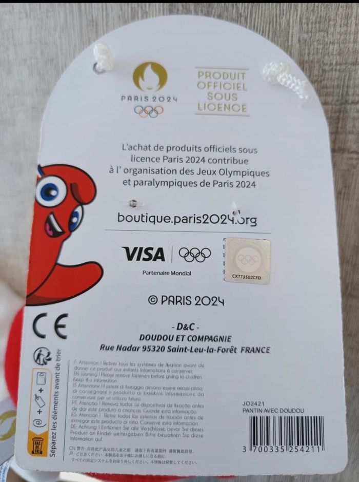 Mascotte Jo 2024 - photo numéro 5