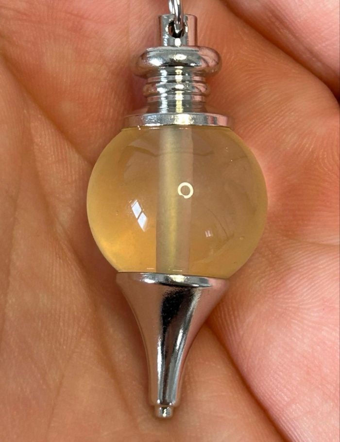 Pendule en Citrine - Détente et Énergie Positive - photo numéro 4