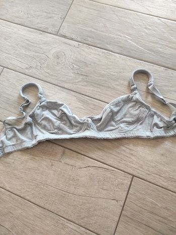 Soutiens-gorge d'allaitement gris 90C