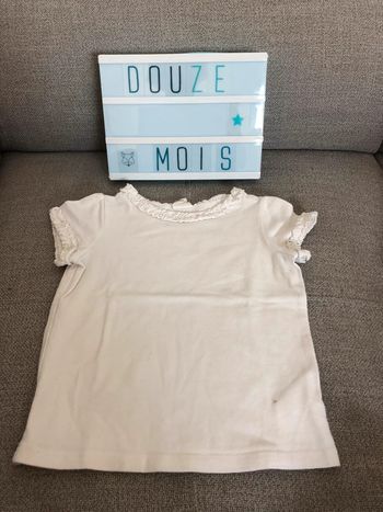 T-shirt 12 mois