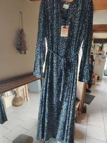 Robe longue multicolore 