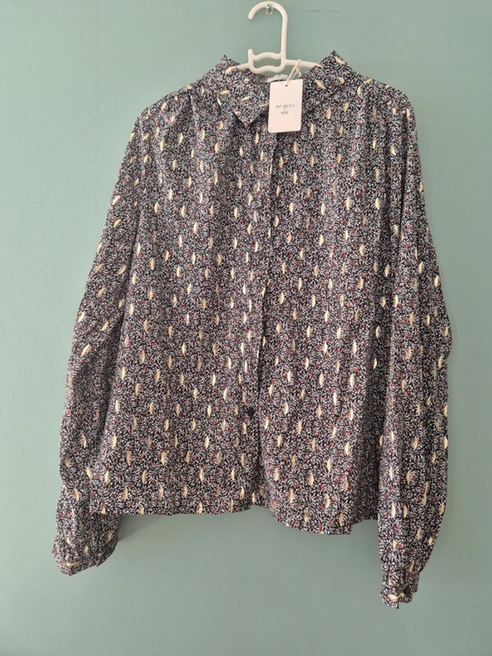 Chemise femme a motifs, neuve, Emma et Ella, taille L - photo numéro 3