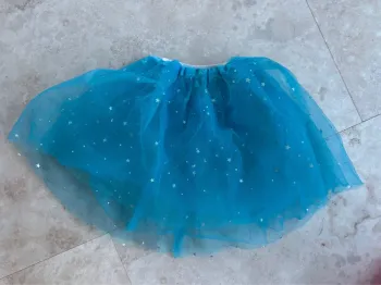 Tutu bleu paillettes