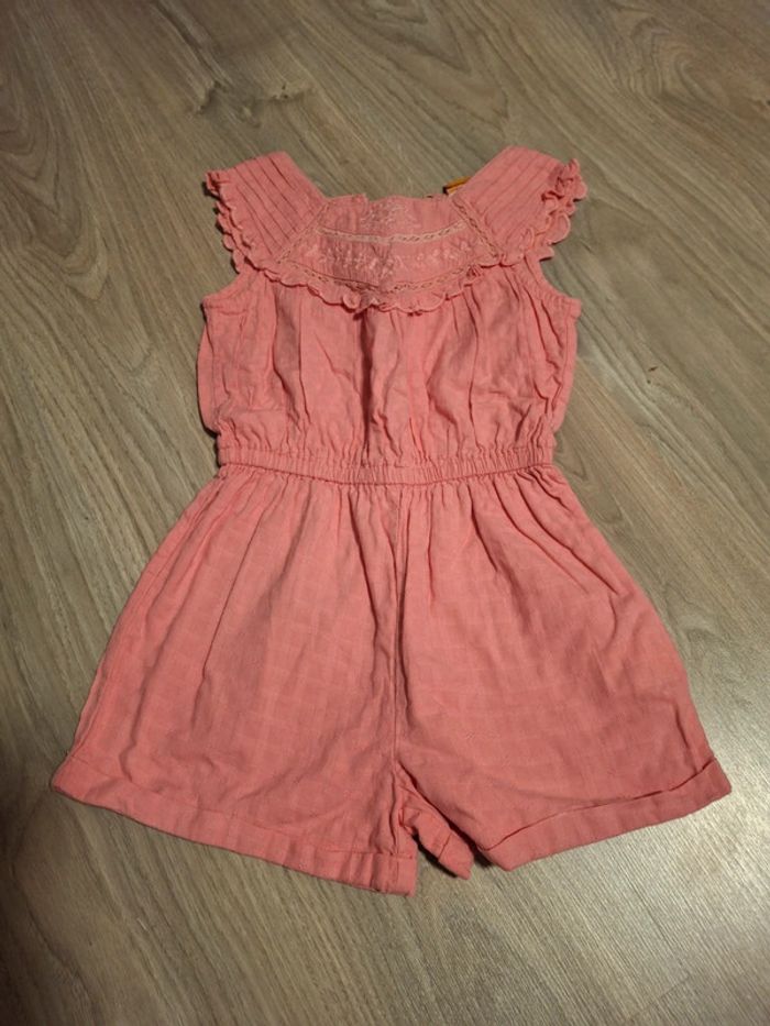 Combishort rose fille tape à l'œil 8 ans