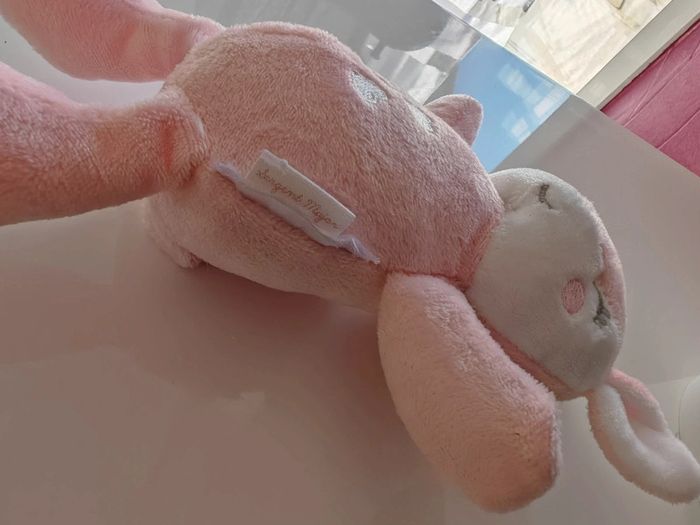 Doudou biche faon rose sergent major - photo numéro 3