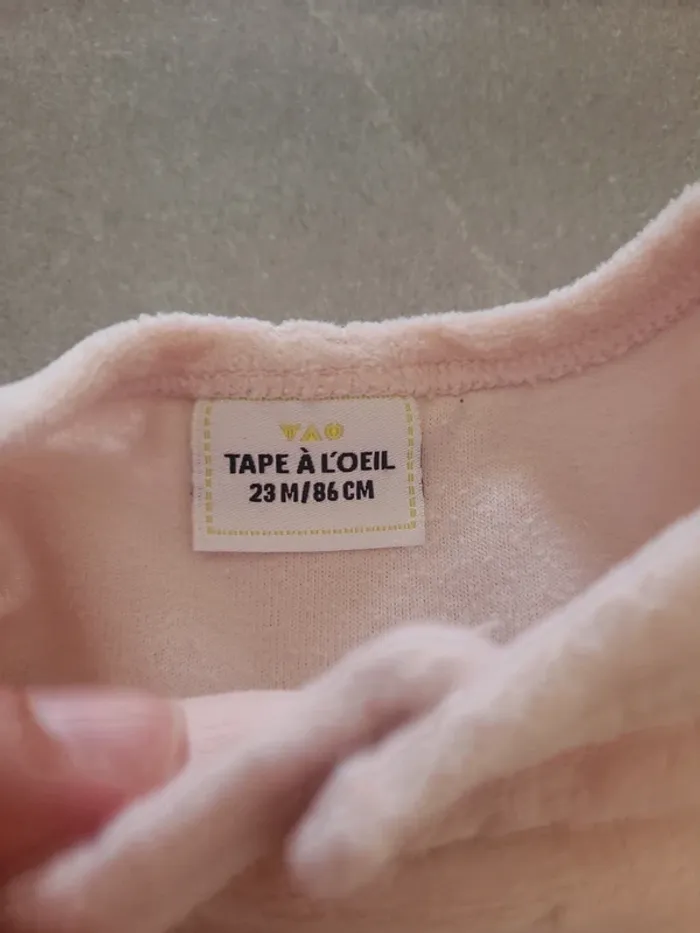 Pyjamas 1piece 23 mois Tape à l'œil - photo numéro 3