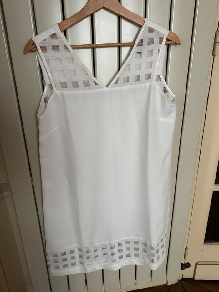 Robe blanche Tanaïs taille L