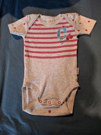 Bodie manche courte bébé fille