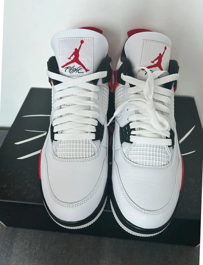 Air Jordan 4 rétro Red Ciment - photo numéro 7