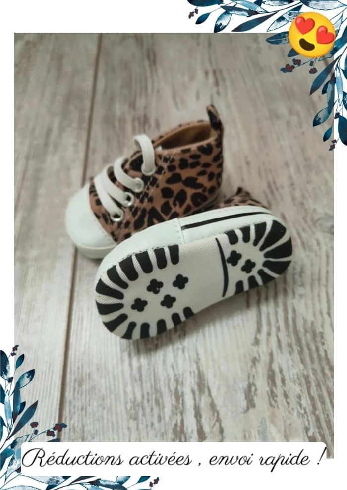 Chaussures bébé filles léopard 16/17 - photo numéro 3