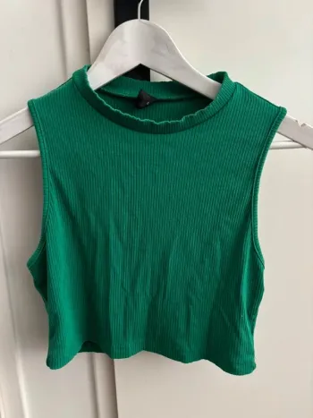 Débardeur court vert Shein t. S tbe