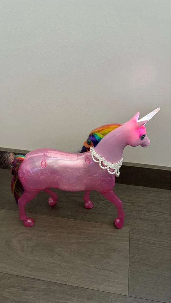 Licorne magique interactive avec son et lumière - photo numéro 3