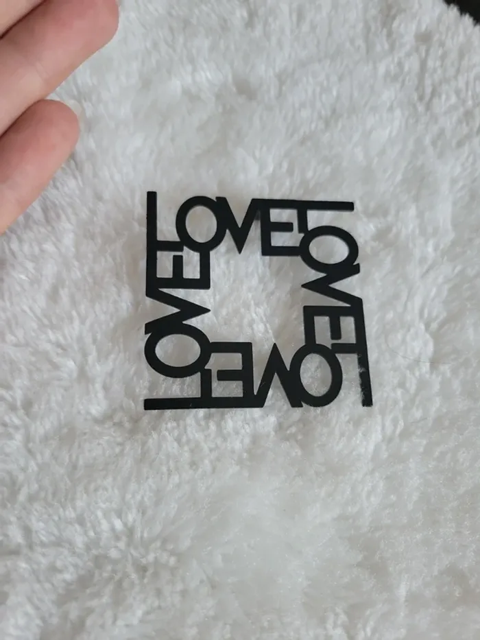 Boucles geometriques love - photo numéro 2