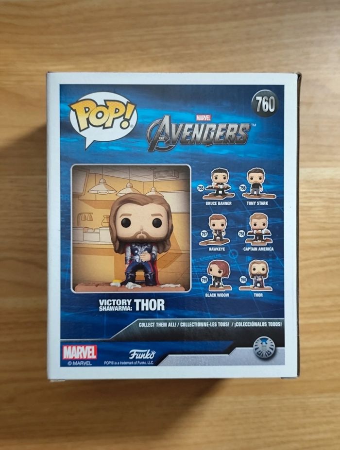 Funko Pop Marvel – Victory Shawarma : Thor N°760 (Avengers) - photo numéro 3