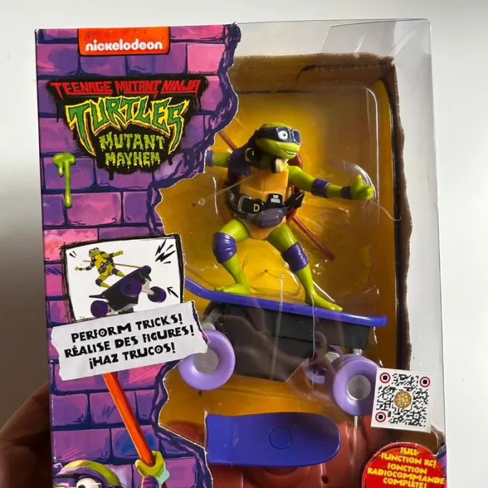 Tortues ninja teenage Mutant Ninja Turtles Mutant Mayhem Skate donnie - photo numéro 2