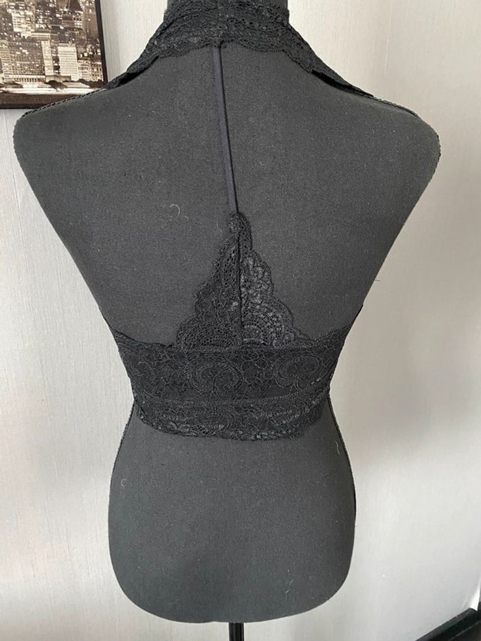 Shekini Soutien Gorge Dos Nu Brassiere Dentelle sans Armature Rembourré - photo numéro 4
