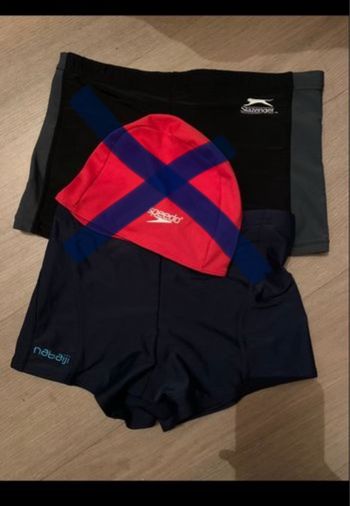 2maillot de bain short garcon nabaiji et slazenger