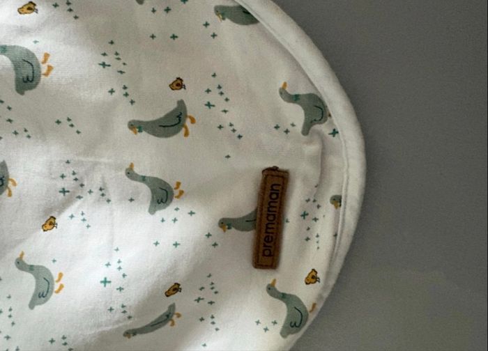 Couverture d'emmaillotage imprimé oies - photo numéro 6