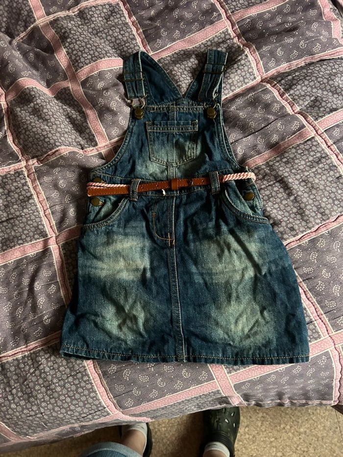 Robe salopette jeans