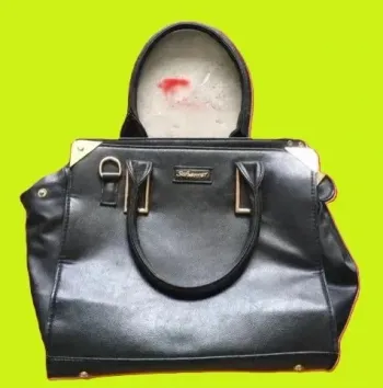 👜 Sac à main noir Scherrer – Parfait état