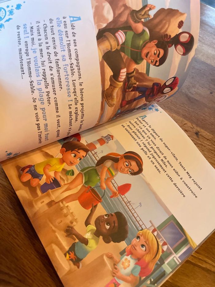 Livre Disney Marvel Spidey amis extrême 12 histoires de petits héros - photo numéro 9