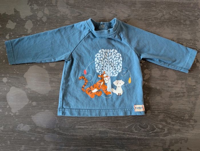 T-shirt manches longues Disney Tigrou - photo numéro 2