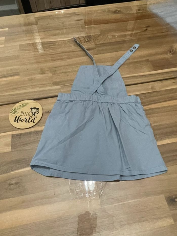 Robe bleu gris in extenso 18 mois - photo numéro 7