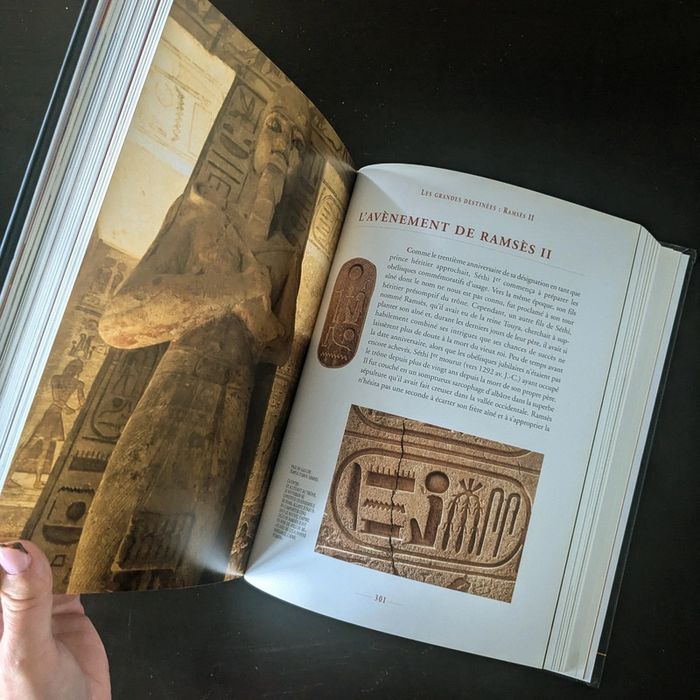 Livre "La Grande Encyclopédie de l'histoire de l'Égypte" - photo numéro 2