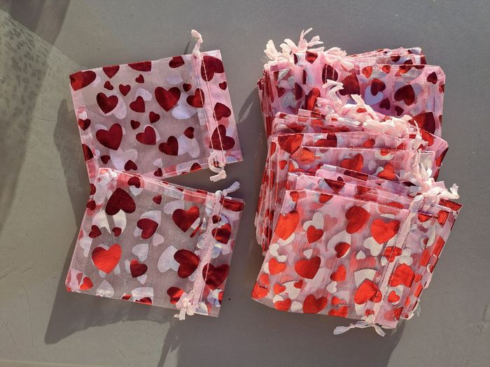 Pochettes  bijoux cœur - photo numéro 3