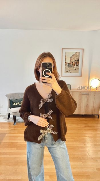 Pull avec Nœud Léopard