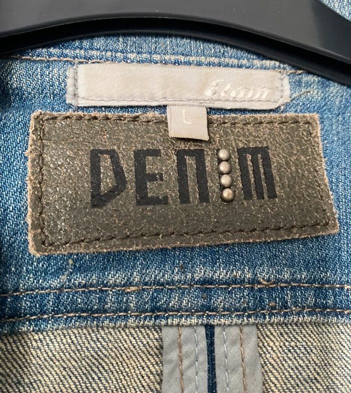 Veste en jean bleu Etam Femme L - photo numéro 4