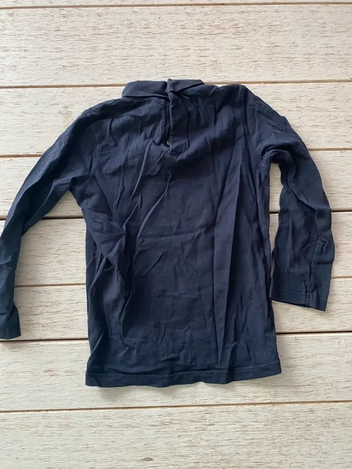 Ensemble polo col roulé + jogging 3/4 ans - photo numéro 5