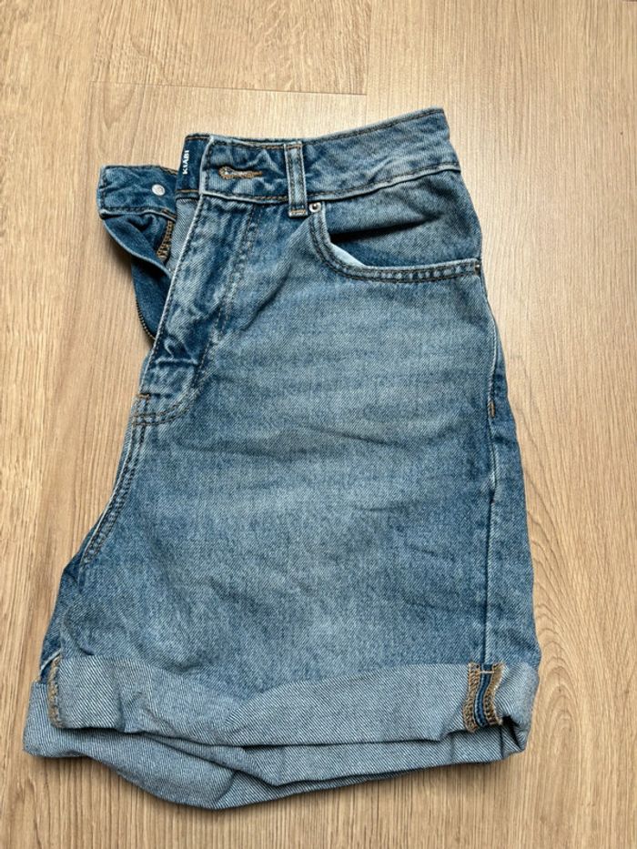 Short en jean taille haute - photo numéro 2