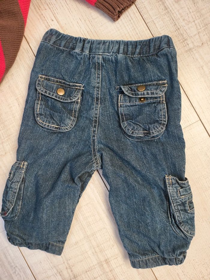 Ensemble pull pantalon bébé garçon 9 mois tout simplement très bon état - photo numéro 6