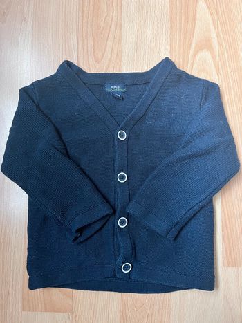 Gilet bleu marine - 6 mois